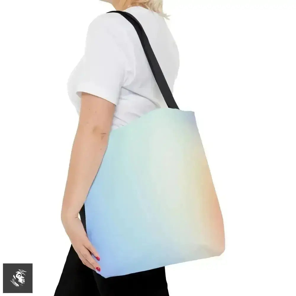 Vibrant Gradient Tote Bag for Free Spirit Chic Adventures - Free Spirit Chic