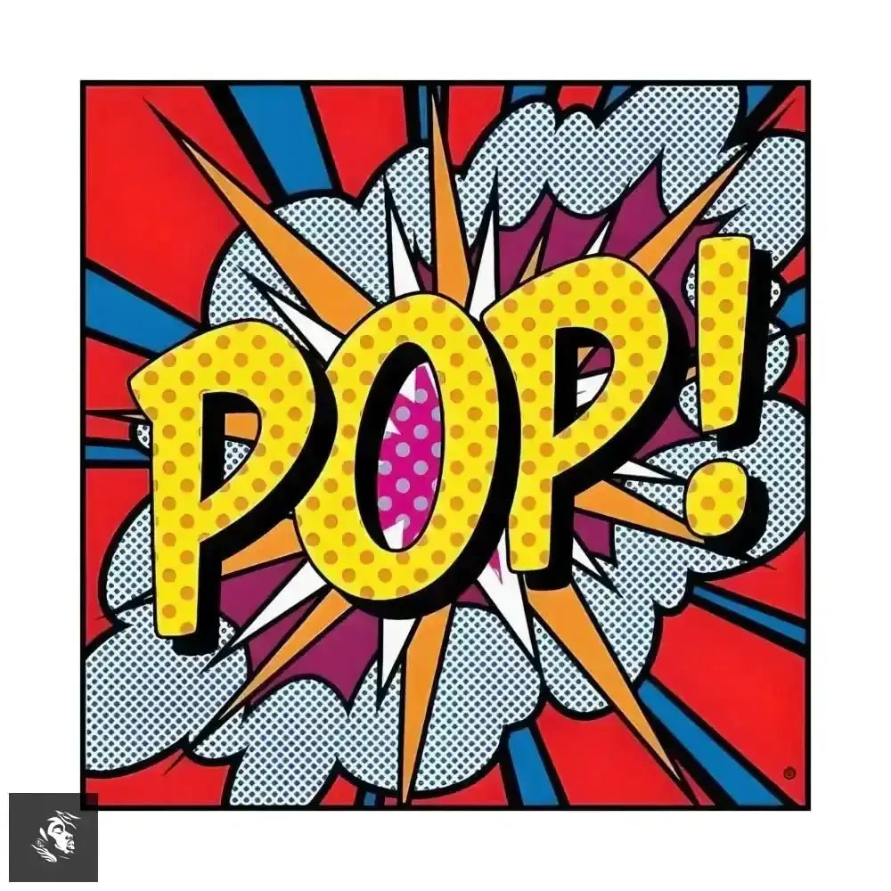 Vibrant POP Art Matte Vertical Poster for Minimalistic Wall Decor - Free Spirit Chic