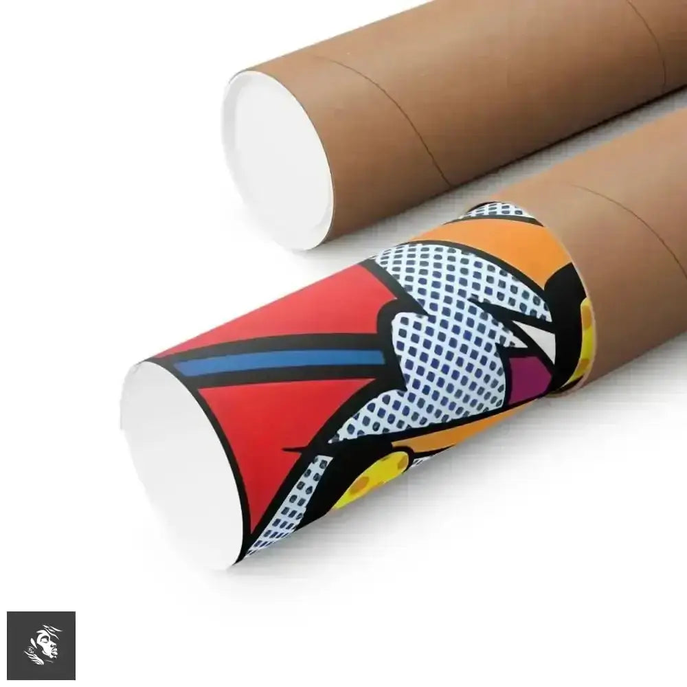 Vibrant POP Art Matte Vertical Poster for Minimalistic Wall Decor - Free Spirit Chic