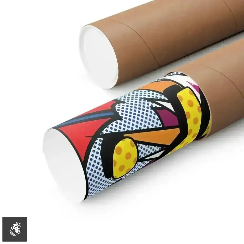 Vibrant POP Art Matte Vertical Poster for Minimalistic Wall Decor - Free Spirit Chic