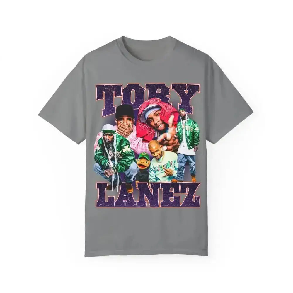 Vibrant Tory Lanez Cartoon Tee with Alt Preview Image - Free Spirit Chic