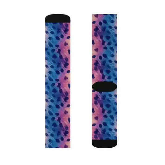 Wild Cheetah Pattern Sublimation Socks for Stylish Feet - Free Spirit Chic